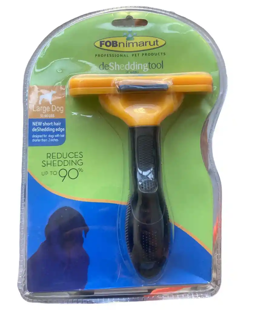 Cepillo Grande Furminator Deslanador De Pelos Para Mascotas