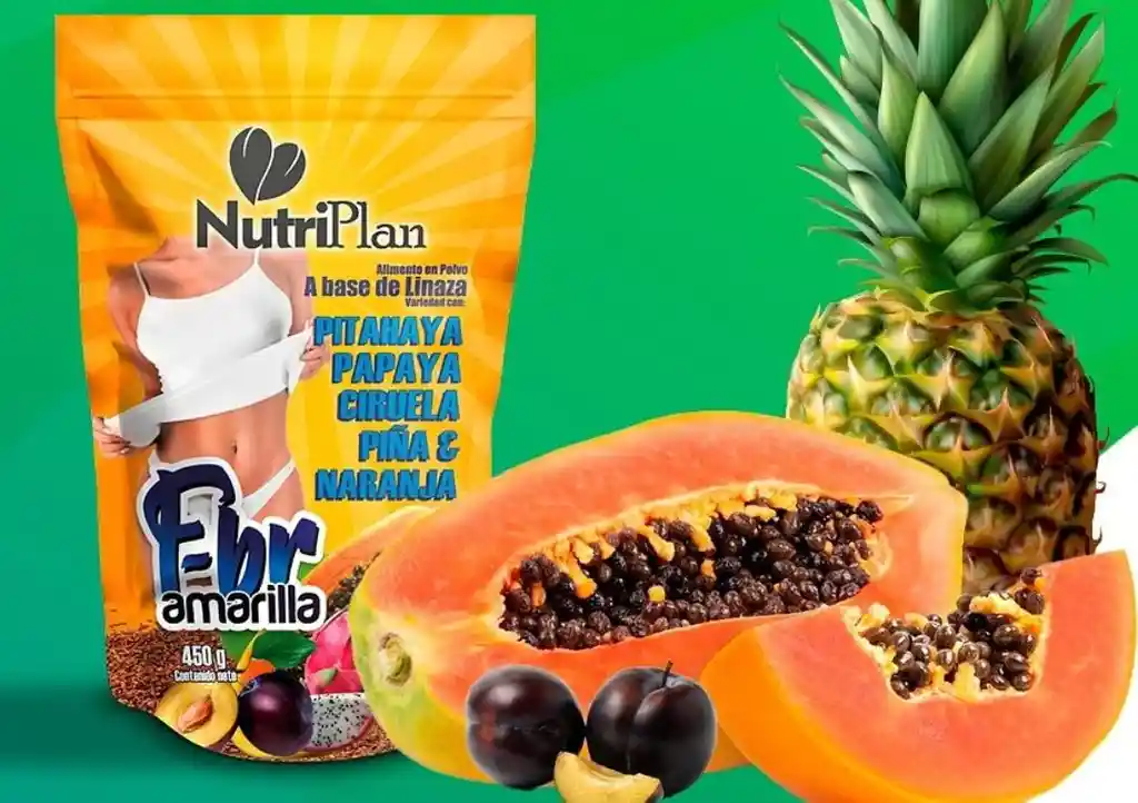Fibra Natural A Base De Linaza