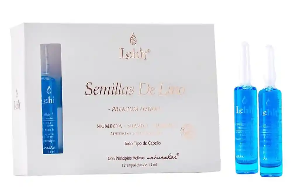 Ampolleta Lehit Semillas Lino 13ml X 1und