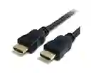 Cable Hdmi Encauchetado 1,5 Metros Version 1.4 1080p 3d 2k Tv Monitores Pc Xbox Ps4 Ps5 Dvr Video Blue Ray 1080p Full Hd Reproductores Video Encauchado