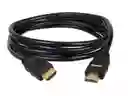 Cable Hdmi Encauchetado 1,5 Metros Version 1.4 1080p 3d 2k Tv Monitores Pc Xbox Ps4 Ps5 Dvr Video Blue Ray 1080p Full Hd Reproductores Video Encauchado