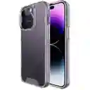 Estuche Para Iphone Transparente Space Para Iphone 15 Pro Max Con Proteccion Camara