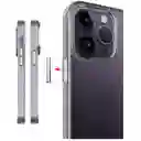 Estuche Para Iphone Transparente Space Para Iphone 15 Pro Max Con Proteccion Camara