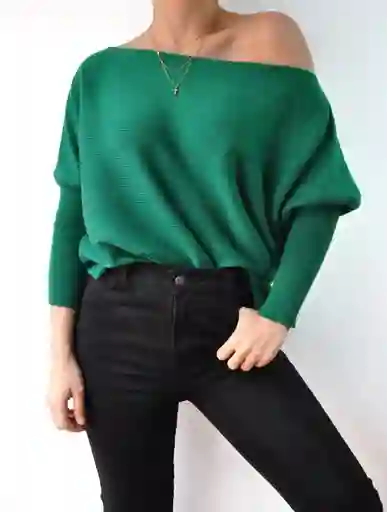 Suéter Samba Verde Oscuro U