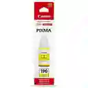 Tinta 190 Amarilla Para Impresora Canon