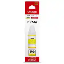Tinta 190 Amarilla Para Impresora Canon