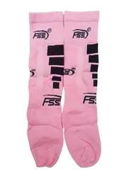 Medias Para Niña Niño Talla: 6-8 Fútbol Unisex Deportivas Fss - Rosado