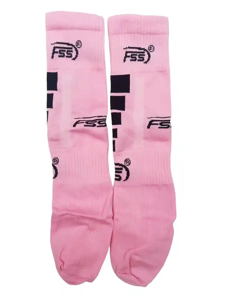 Medias Para Niña Niño Talla: 6-8 Fútbol Unisex Deportivas Fss - Rosado