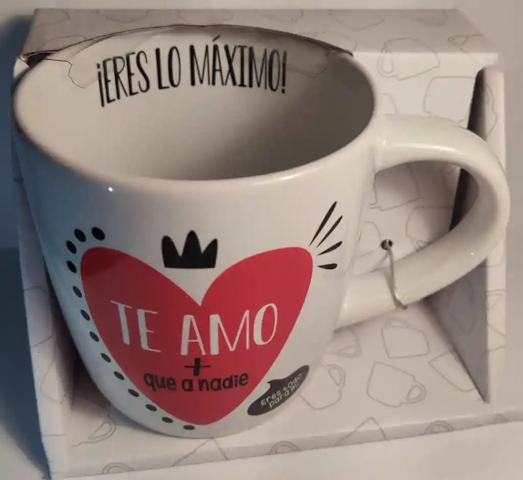 Taza Te Amo Mas Que A Nadie