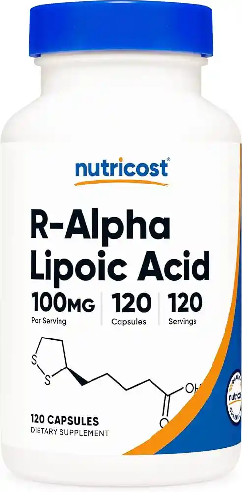 Nutricost Ácido Alfa Lipoico X120 Capsulas