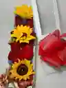 Rosas Y Girasoles En Caja