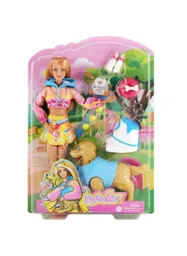 Juguete Muñeca Tipo Barbie Defa Lucy Perro Con Laza Pelotas + Accesorios Ref8485