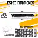 Cinturón Cadena Levantamiento Pesas Gym Body Building Talla Única Negro Cadena Broche Acero