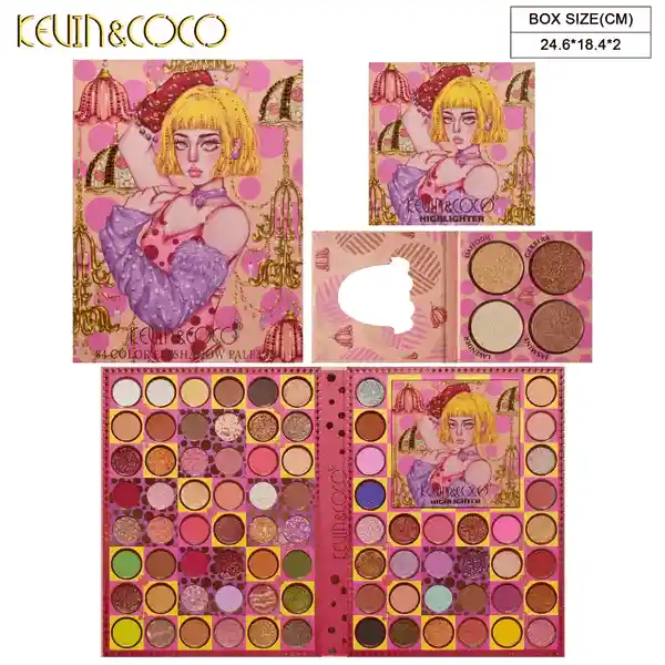 Kit Maquillaje Kevin Coco Ref:kc894424