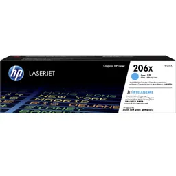 Cartucho De Toner Original Hp Laserjet 206x Cian