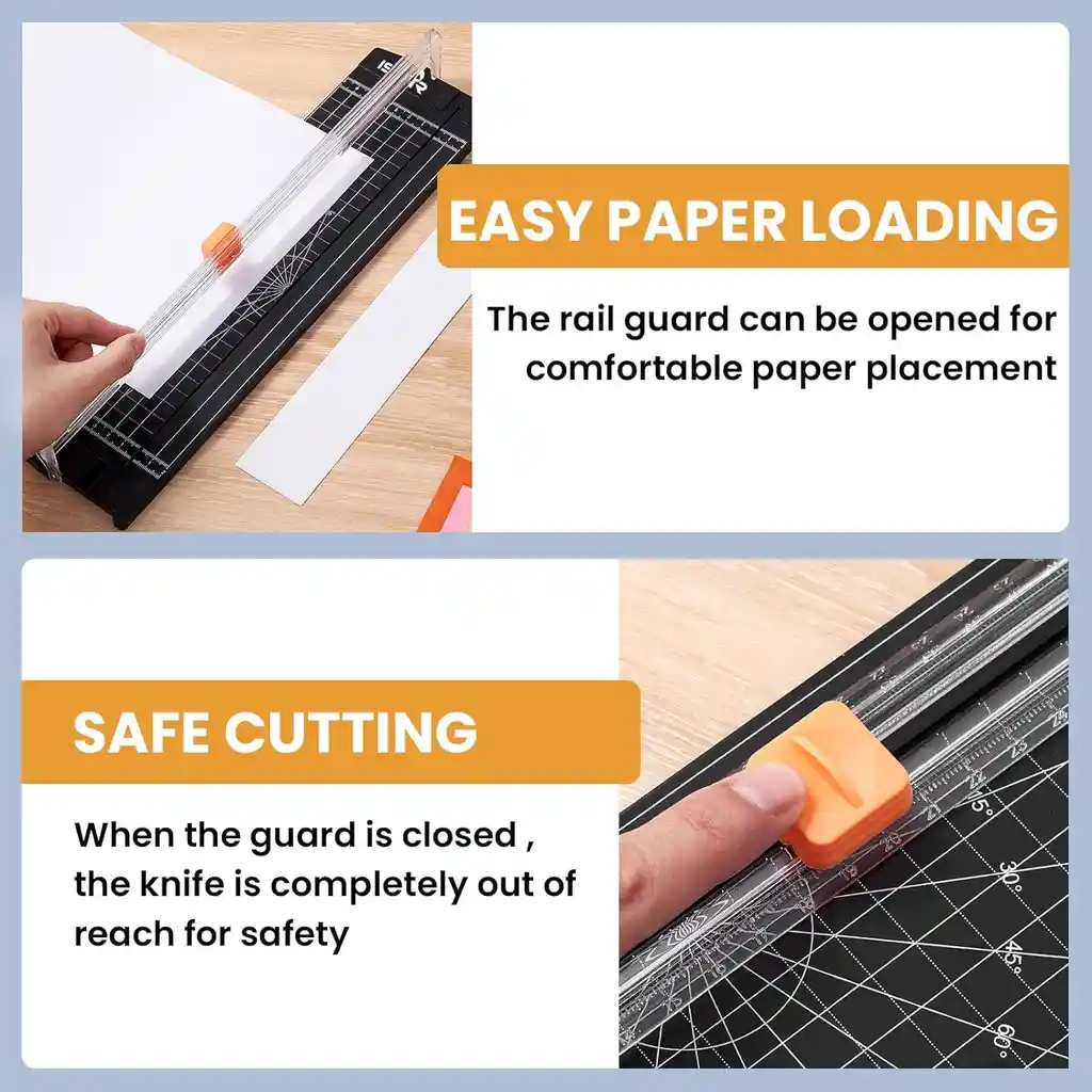 Guillotina Regla Cortadora De Precision Para Papel, Plastico