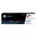 Cartucho De Toner Original Hp Laserjet 206x Alto Rendimiento Magenta