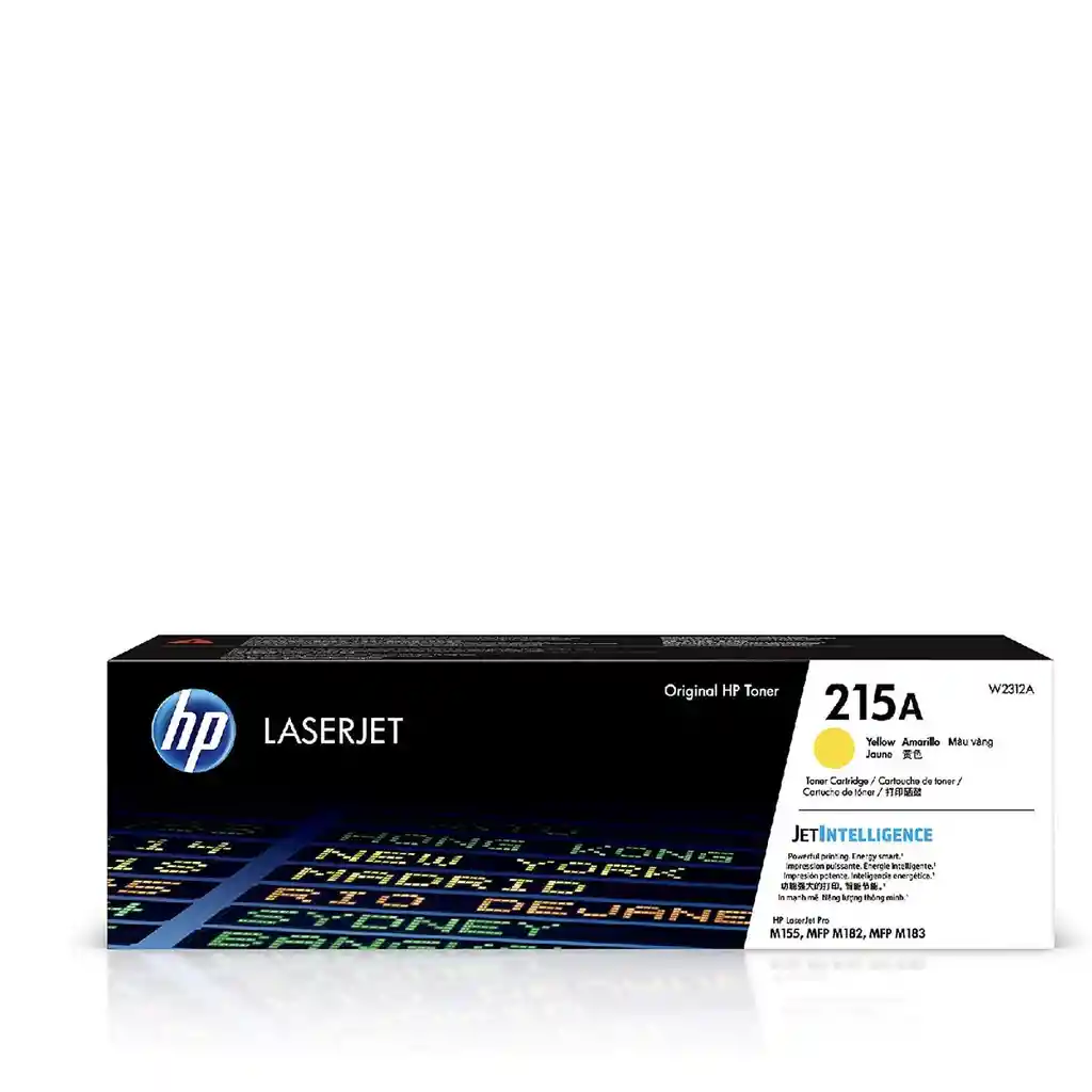 Cartucho De Toner Original Hp Laserjet 215a Amarillo W2312a