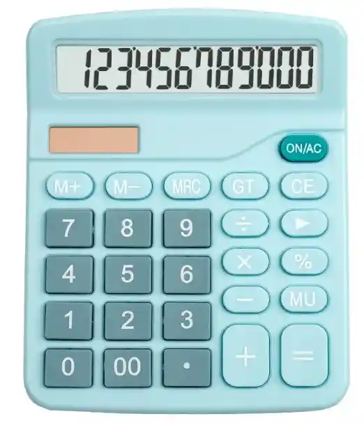 Calculadora Dexin Bst 12 Digitos Colores Surtidos Ref Dx-837b