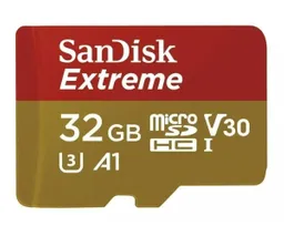 Memoria Micro Sd 32 Gb A1 Sandisk Extreme 100mb/s 4k V30