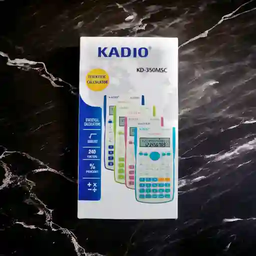 Calculadora Kadio Científica Kd-350msc Colores