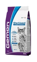 Gemon Cat Sterilized Con Salmon X 2kg