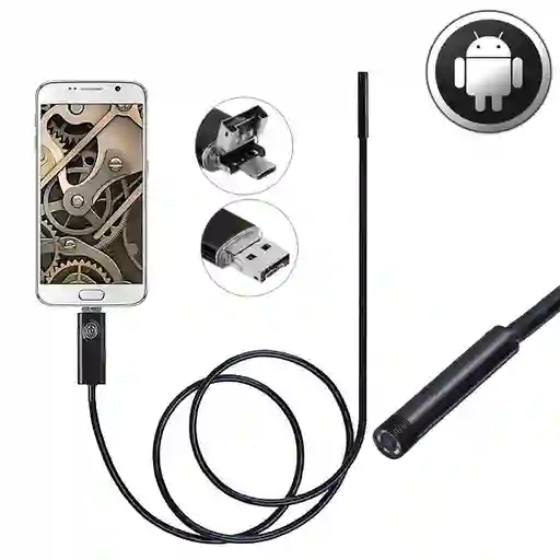 Camara Endoscopica 1mt Endoscopio Android Boroscopio Celular