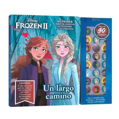 Frozen 2 | Mi Primer Libro De Cuentos, Actividades Y Calcomanias