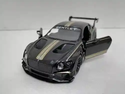 Carro Escala 1:38/ Bentley Continental Gt3/ Kinsmart/ 13cms Largo.