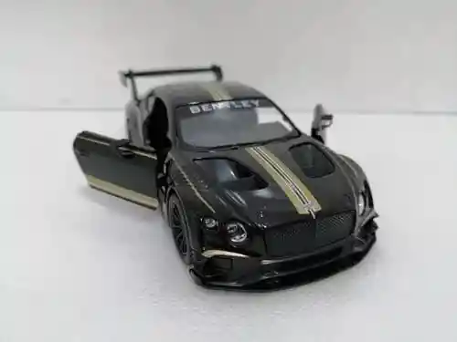 Carro Escala 1:38/ Bentley Continental Gt3/ Kinsmart/ 13cms Largo.