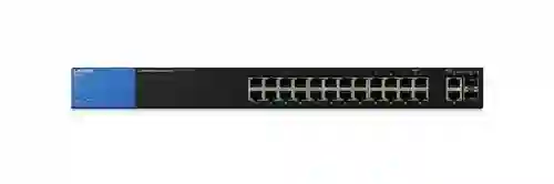 Switch Gigabit Adminitrable 24 Puertos + 2 Sfp Lgs326 Linksys