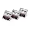 Condones Titanium Multiorgasmos X 3