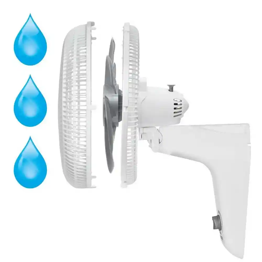 Ventilador De Pared Silence Force Plus 5861032666 -blanco