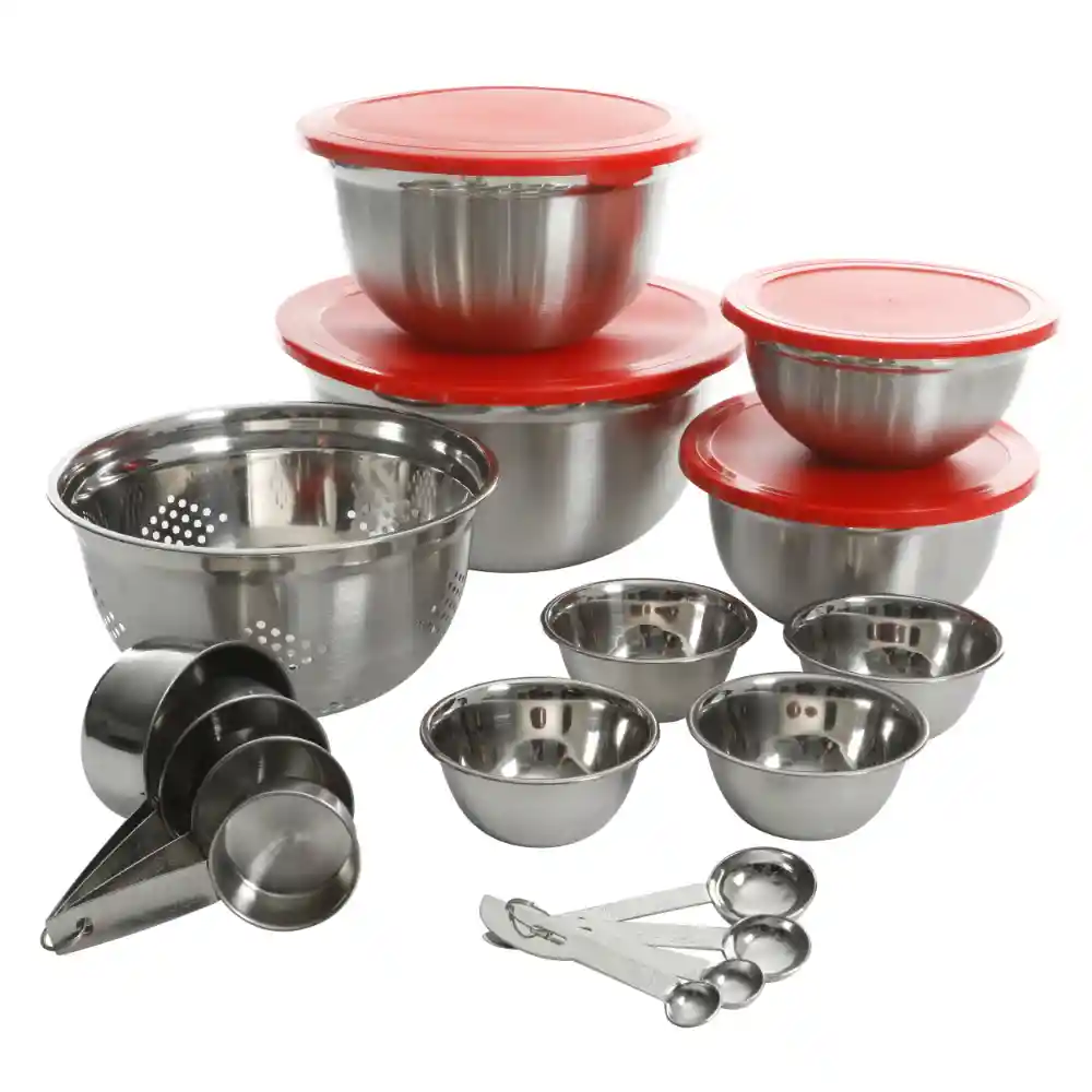 Juego De Tazas 21pzas Gibson 75859.21 -acero Inox