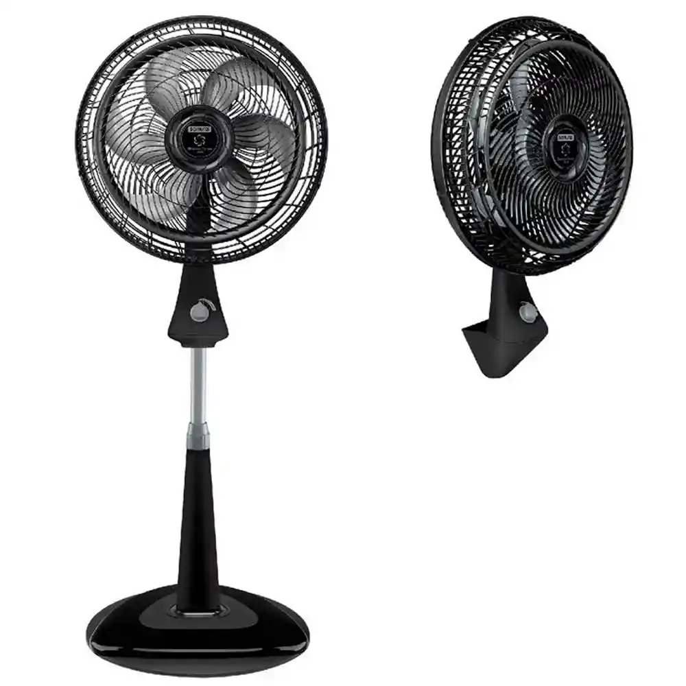 Ventilador 2en1 Silence Force Plus 6861032053 -negro
