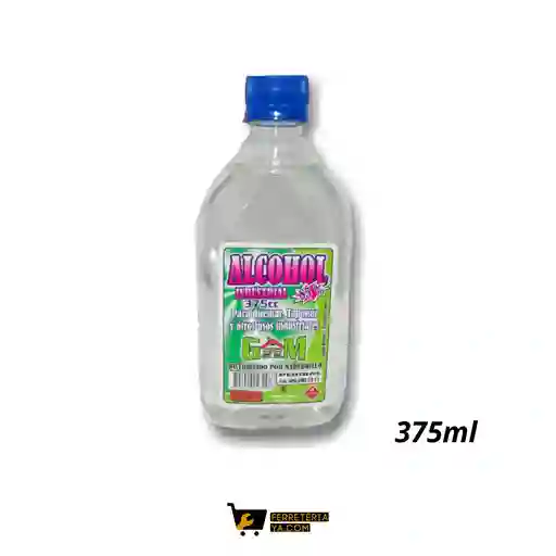 Alcohol Industrial Media Botella 375ml