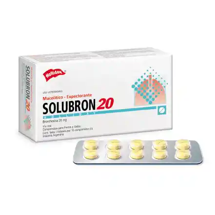 Solubron 20 Mg X 1 Sobre X 10 Tabletas