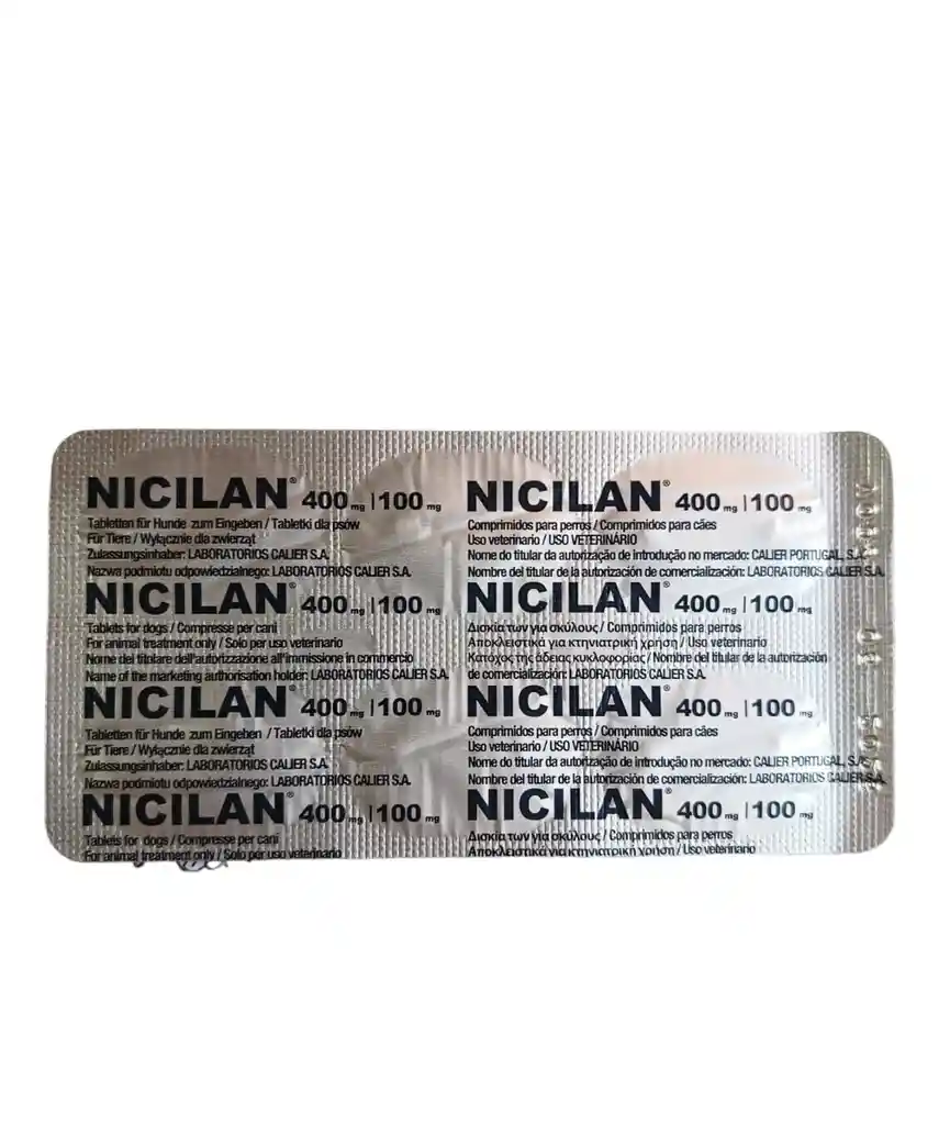 Nicilan 400/100mg Blister 6 Tabletas