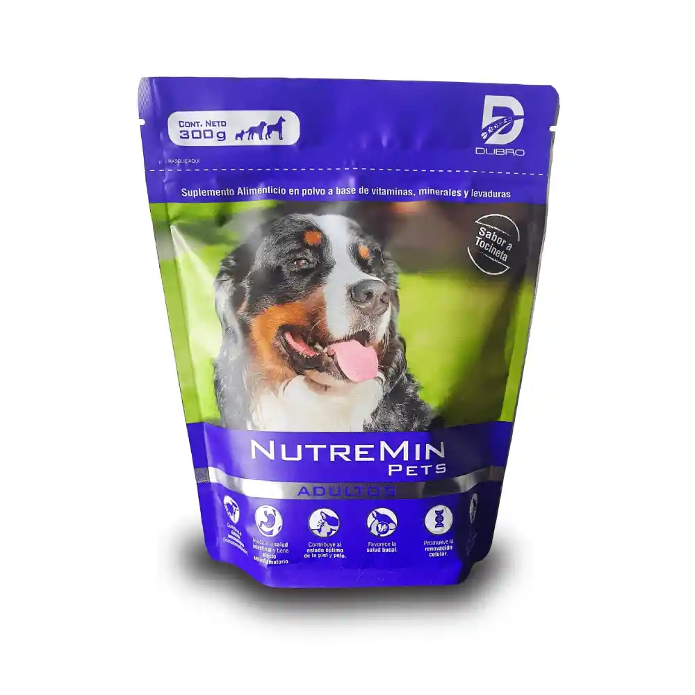 Suplemento Alimenticio Para Perro Nutremin Adultos - 300 Gr