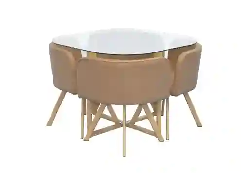 Comedor de 4 Sillas Pizza