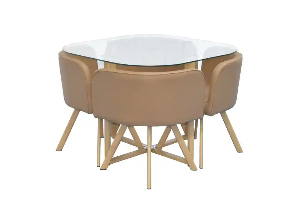 Comedor de 4 Sillas Pizza