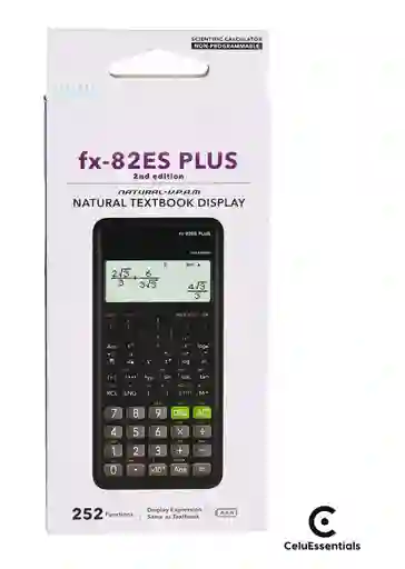 Calculadora Casio Fx-82es Plus 2nd Edition 252 Funciones