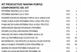 Kit Productivo Navina Purple