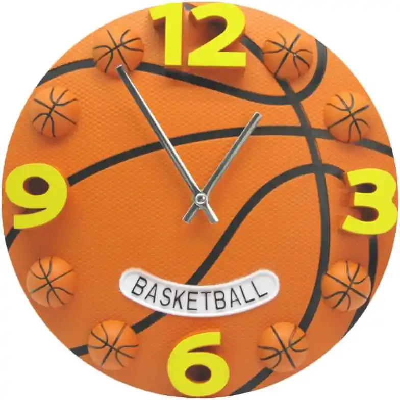 Reloj De Pared De Baloncesto