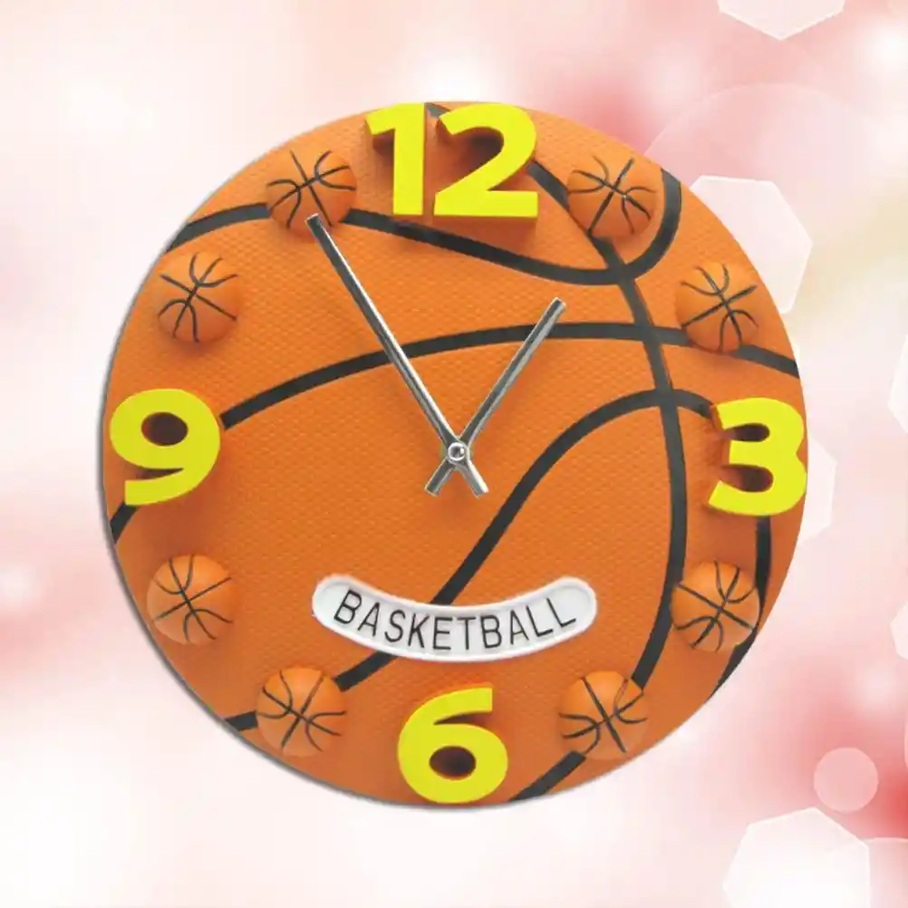 Reloj De Pared De Baloncesto