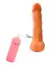 Vibrador Dildo Pene Rotador Recargable Con Control 26495-19