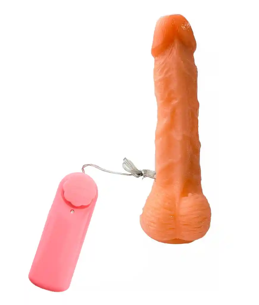 Vibrador Dildo Pene Rotador Recargable Con Control 26495-19