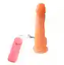 Vibrador Dildo Pene Rotador Recargable Con Control 26495-19