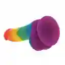 Consolador Arcoiris Pride Silicona Pene Colores Dildo