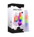 Consolador Arcoiris Pride Silicona Pene Colores Dildo